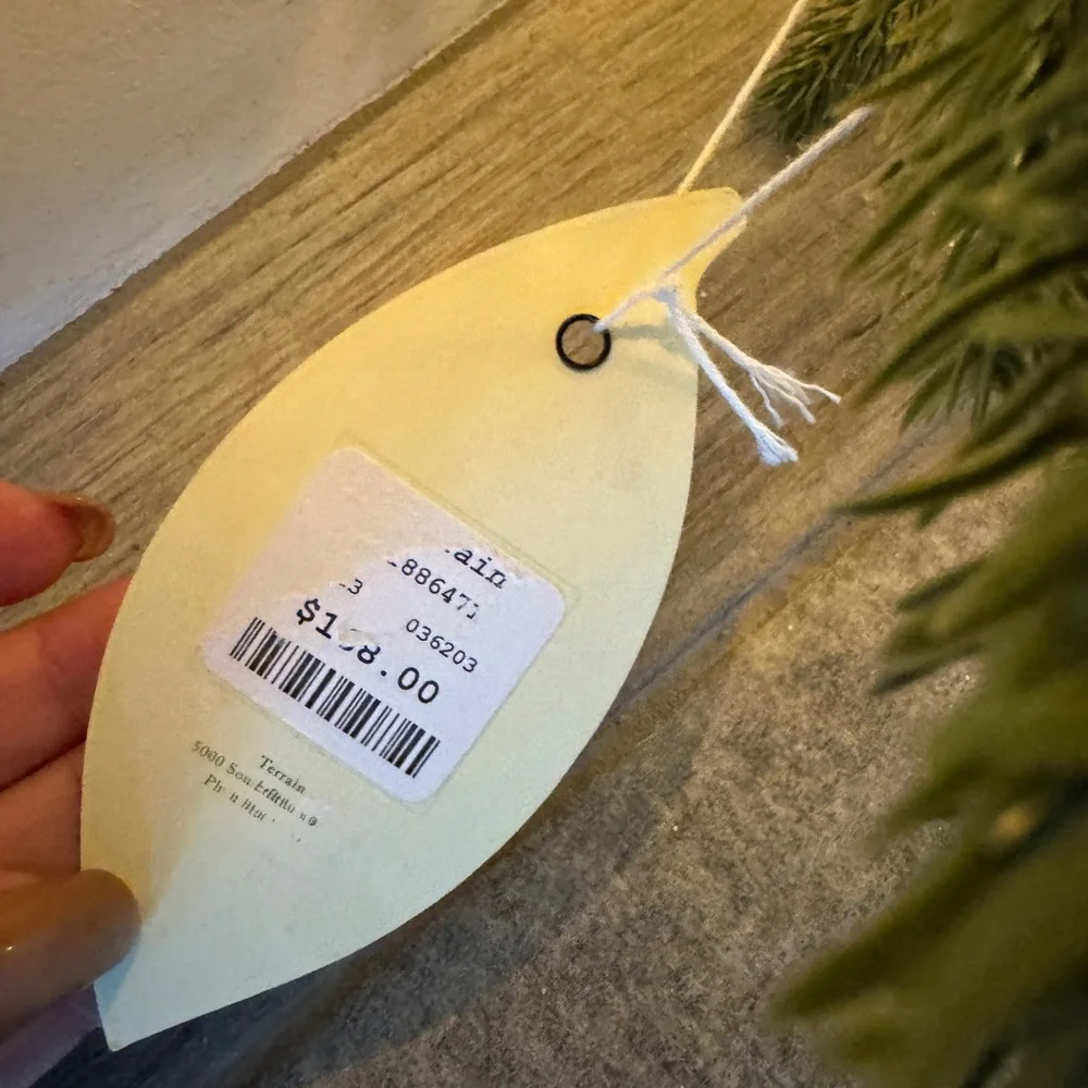 NEW Anthropologie x Terrain Stargazer Nature Effects Wreath 28” & Remote
